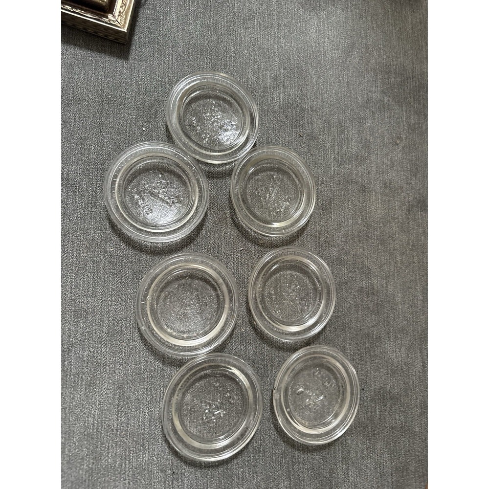 7‎ BALL No. 10 Standard Clear Glass Canning Lid for Mason Jars Lot11